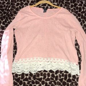 Rue 21 crop top is a size large - SOLD